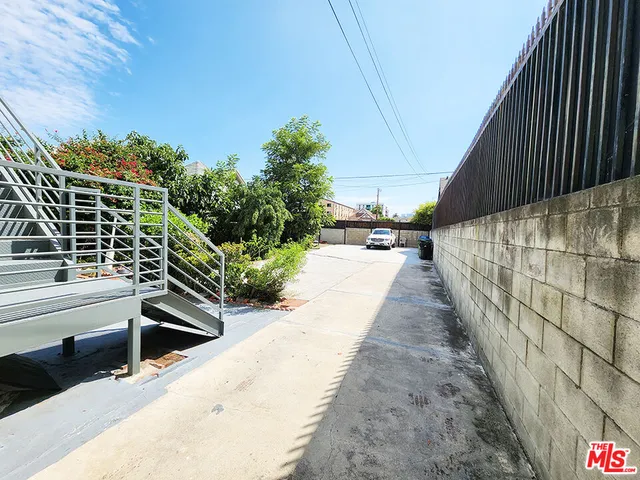 a view of an outdoor seating area