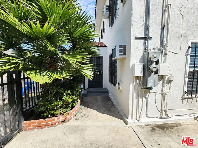 a view of path along with house