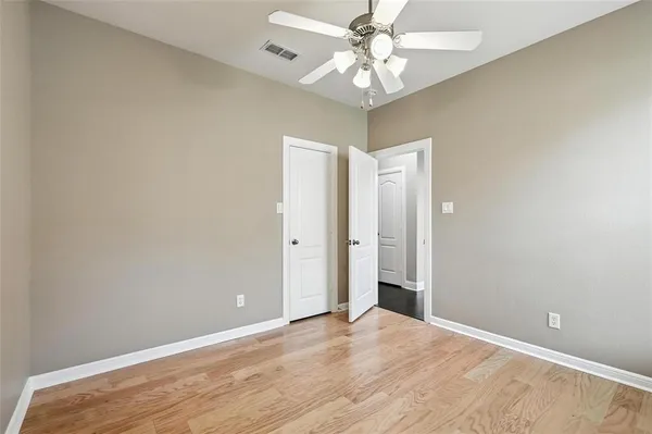 wooden floor in an empty room