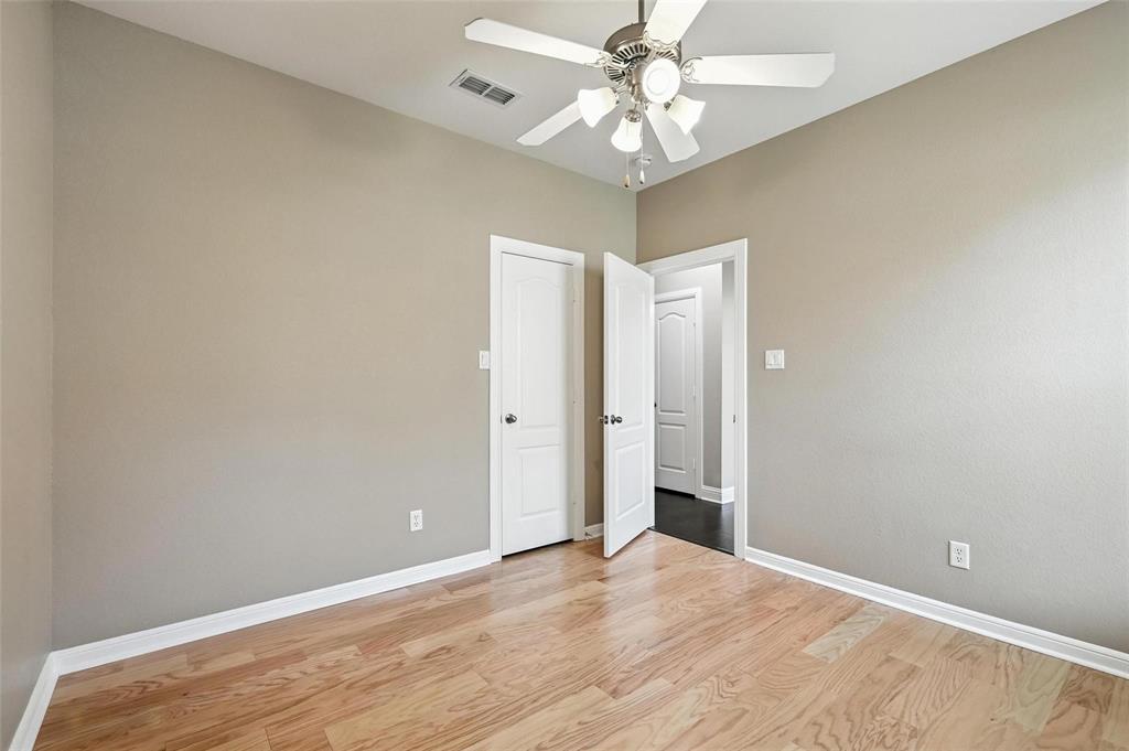 8974 Ranch Bluff Court Benbrook, TX 76126 - Photo 30 of 37 wooden floor in an empty room