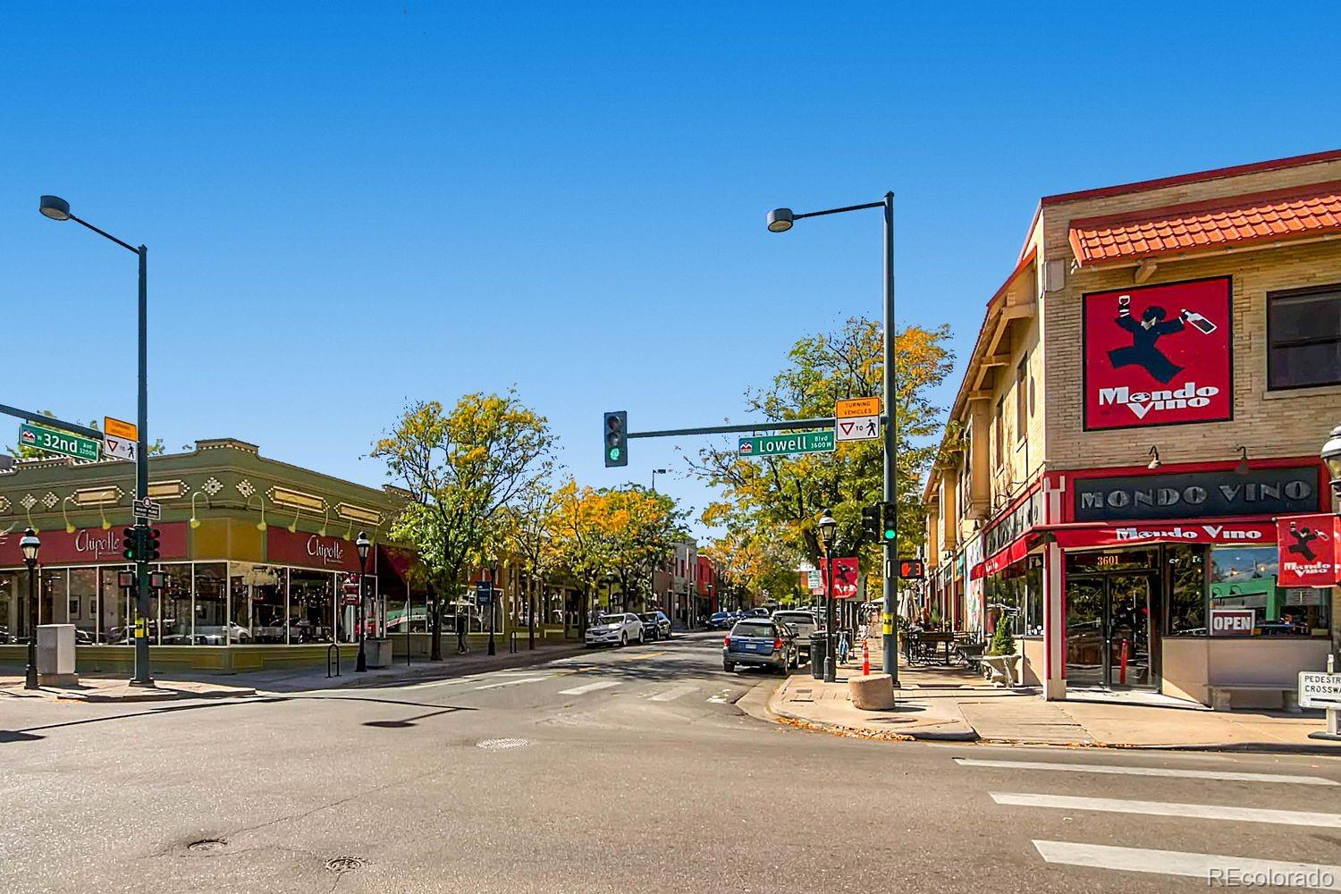 2715 Decatur Street Denver, CO 80211 - Photo 33 of 39 a street sign on a street corner