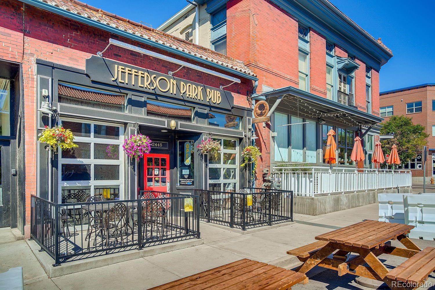 2715 Decatur Street Denver, CO 80211 - Photo 38 of 39 a view of cafe with outdoor space