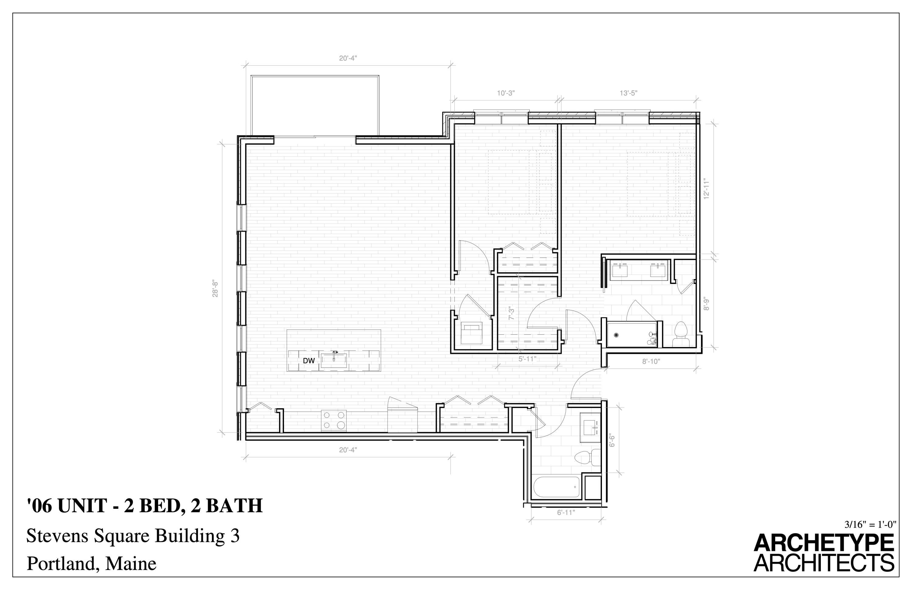 75 McAuley Way, Unit 206 Portland, ME 04103 - Photo 27 of 37 UNIT '06 - 2 BED, 2 BATH