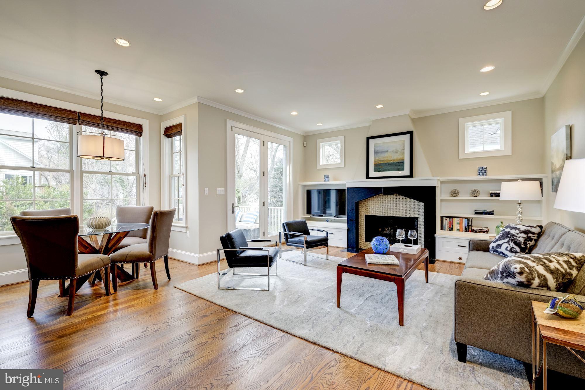 4405 Ridge Street Chevy Chase, MD 20815 - Photo 12 of 30 Family room view 1
