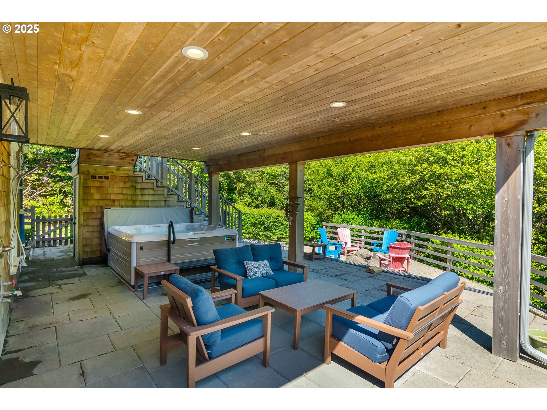 81 Compass Street Pacific Beach, WA 98571 - Photo 30 of 47 a outdoor living space with furniture and garden view