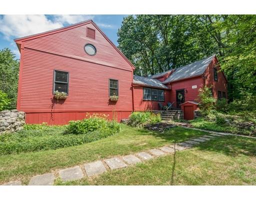 1001 Depot Road Boxborough, MA 01719 - Photo 2 of 34 a front view of a house with a yard