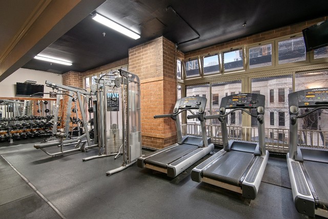 100 West Chestnut Street, Unit 503 Chicago, IL 60610 - Photo 10 of 18 a view of a room with gym equipment