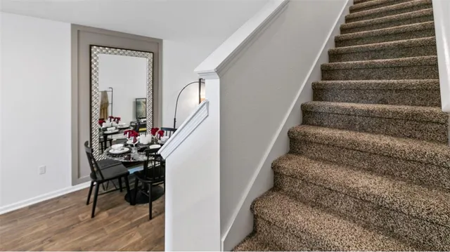 a view of entryway and hall