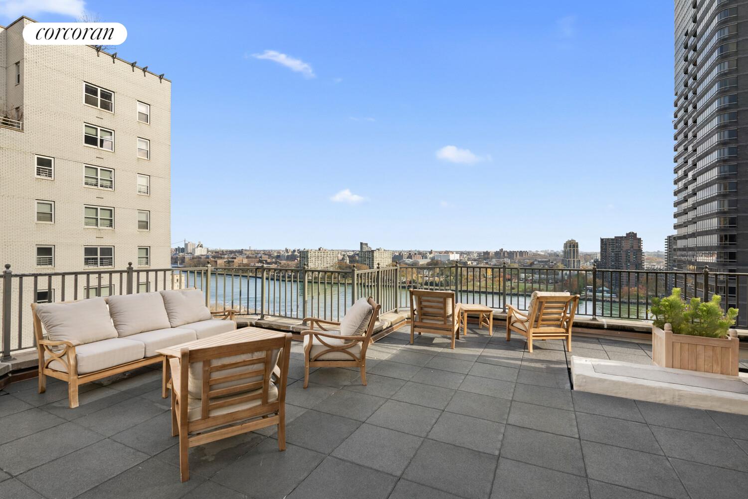 520 East 76th Street, Unit 4H Manhattan, NY 10021 - Photo 8 of 10 a balcony with city view