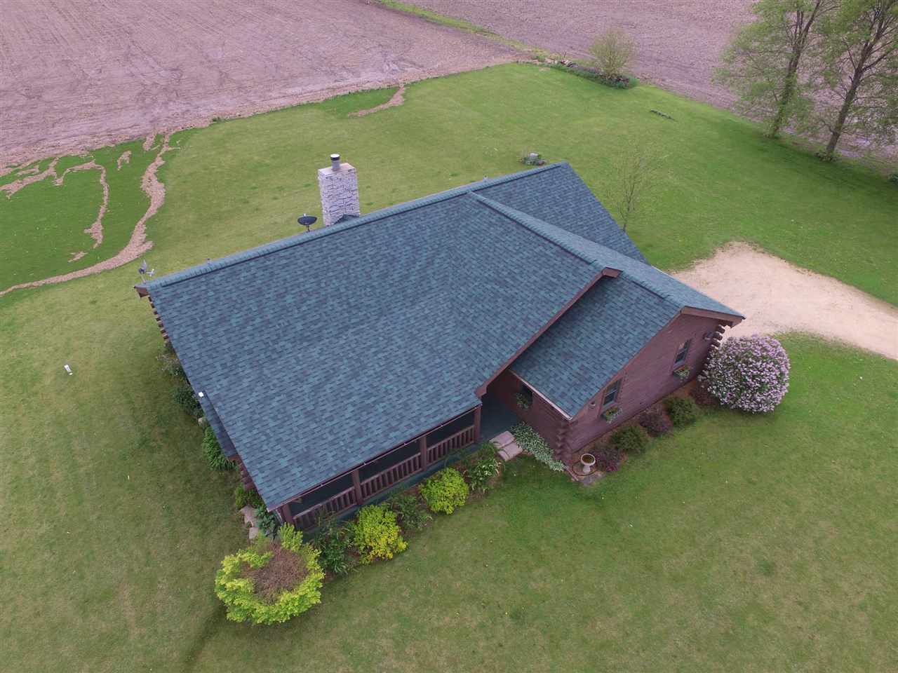 15232 Kelley Road Pecatonica, IL 61063 - Photo 21 of 24 an aerial view of a house