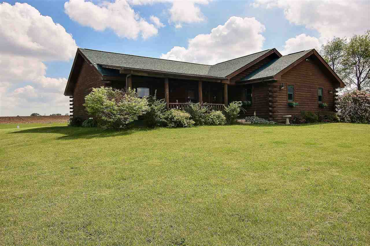 15232 Kelley Road Pecatonica, IL 61063 - Photo 22 of 24 a front view of house with yard and green space