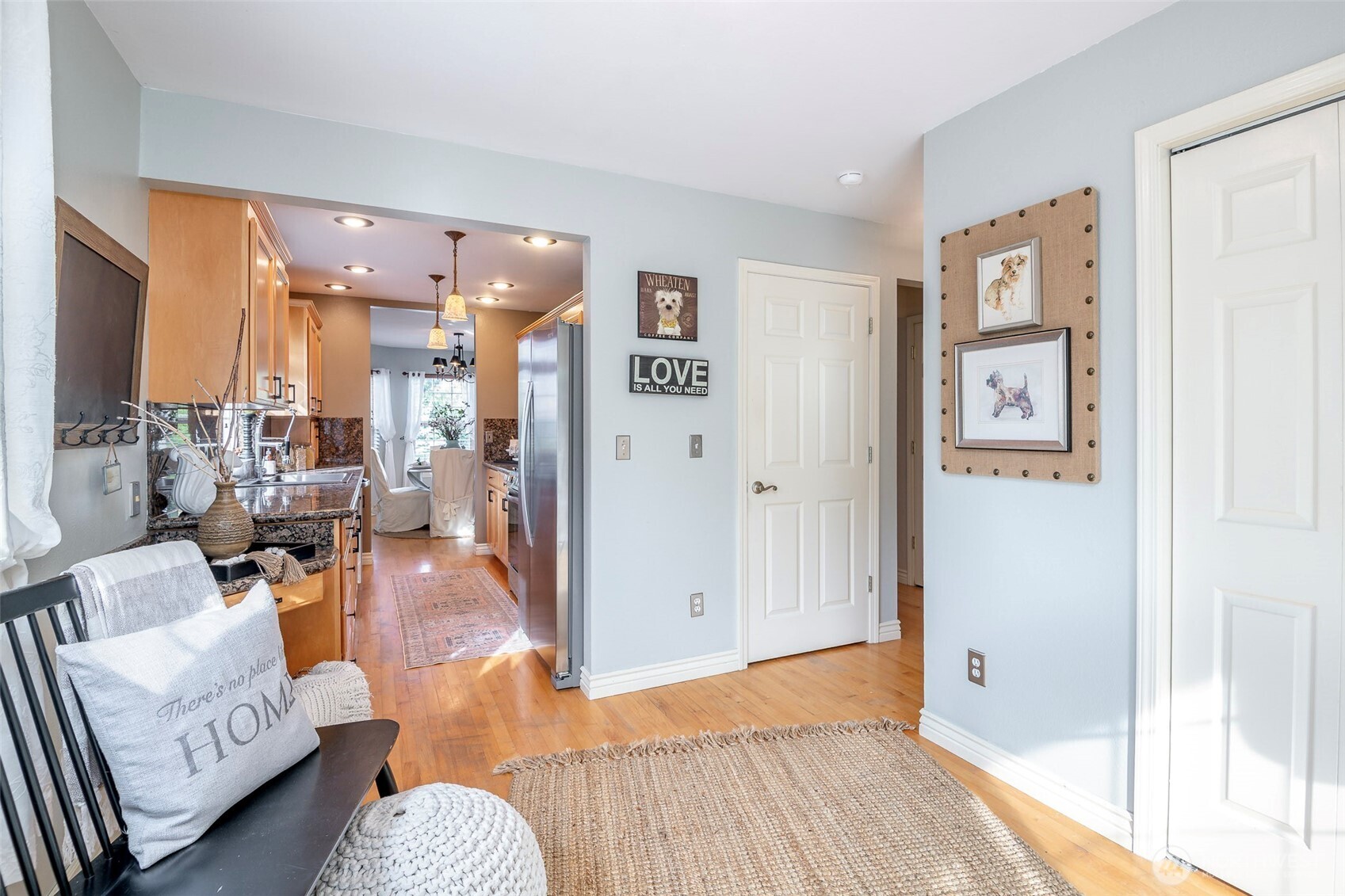 1310 Sequalish Street Steilacoom, WA 98388 - Photo 12 of 30 a living room with furniture and a wooden floor