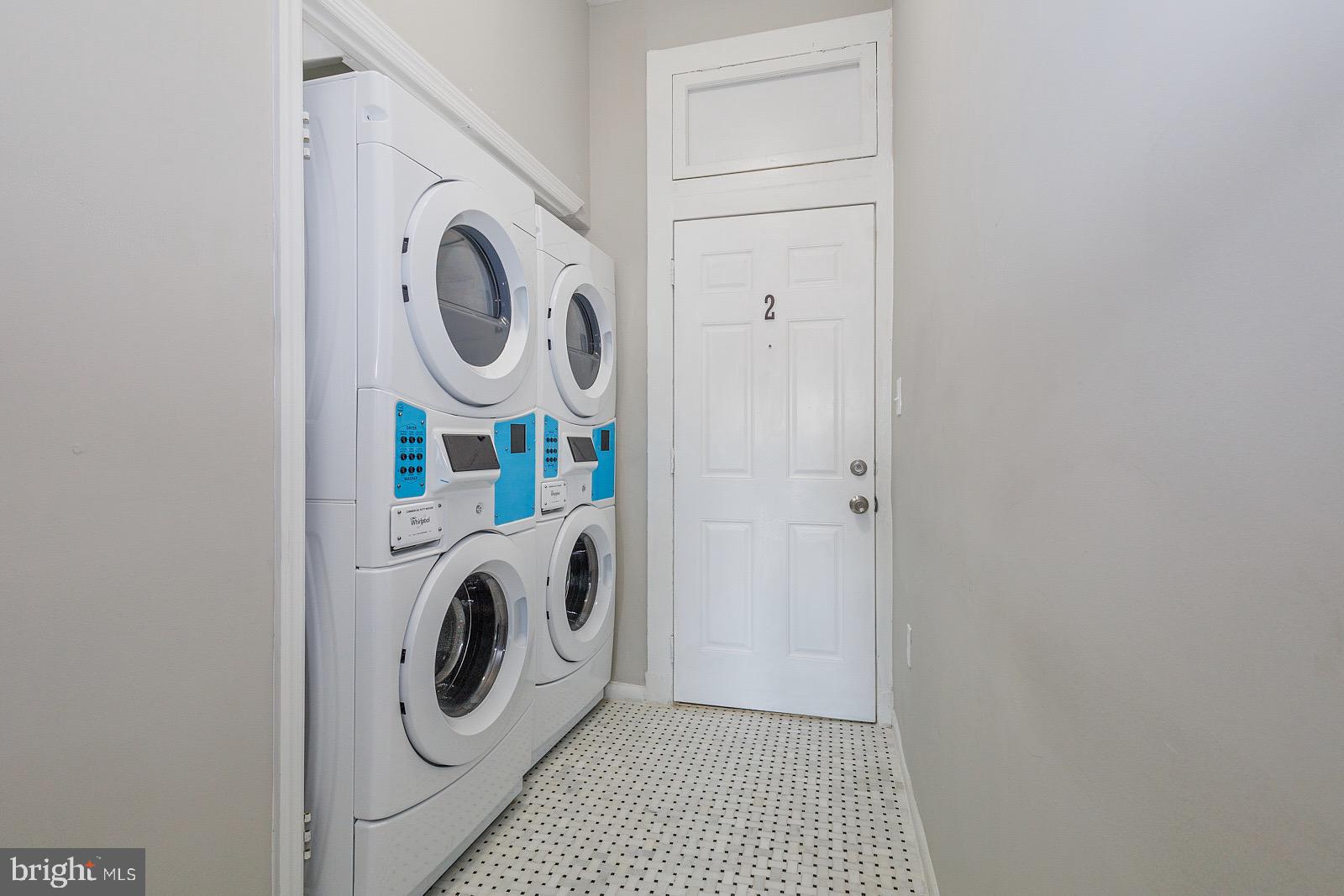 3407 Elgin Avenue, Unit 1 Baltimore, MD 21216 - Photo 4 of 15 a utility room with dryer and washer
