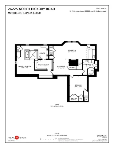 $749,900 | 26225 North Hickory Road, Mundelein, IL 60060