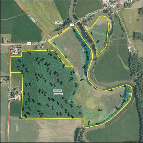 $2,200,000 | 197.69-acres North Flansburg Road, McConnell, IL 61050