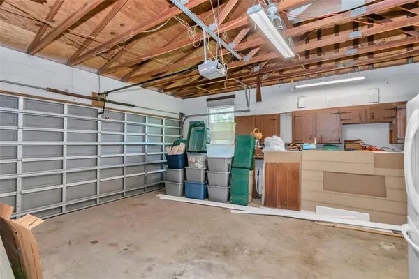 a view of storage and utility room