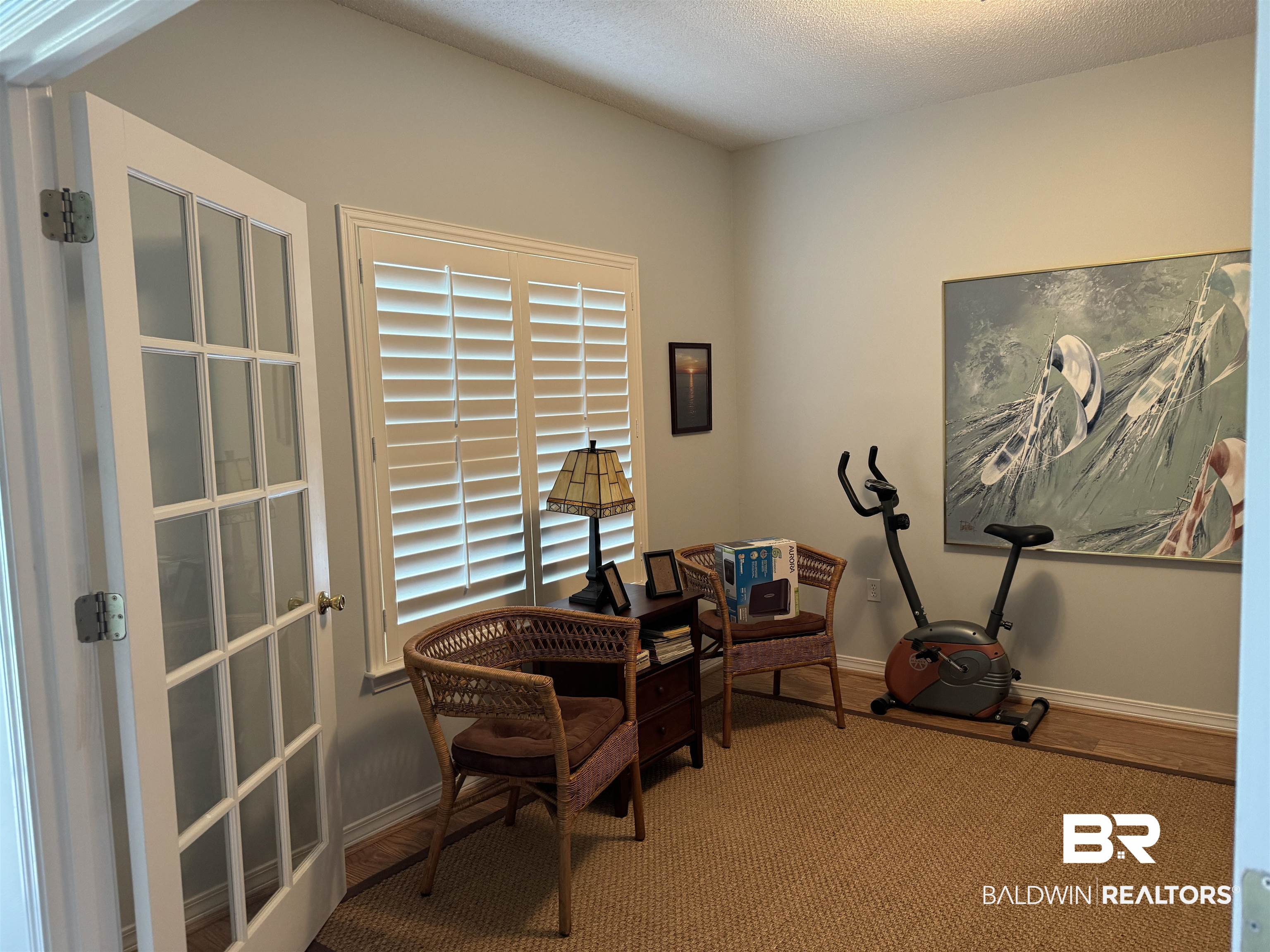 9139 Clubhouse Drive Foley, AL 36535 - Photo 6 of 30 Carpeted office with a textured ceiling