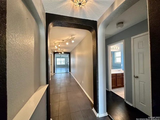 a view of a hallway