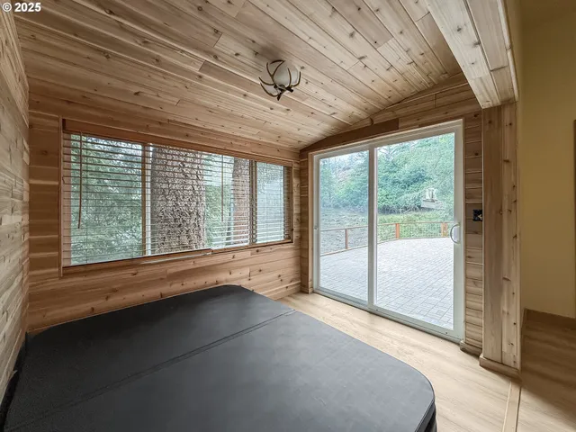 a view of a room with window