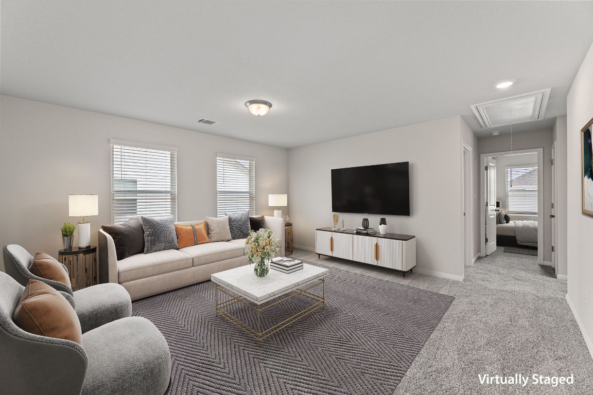 354 Lost Mine Peak Lane Dripping Springs, TX 78620 - Photo 10 of 26 Game room virtually staged. Tons of room for all the adventures.