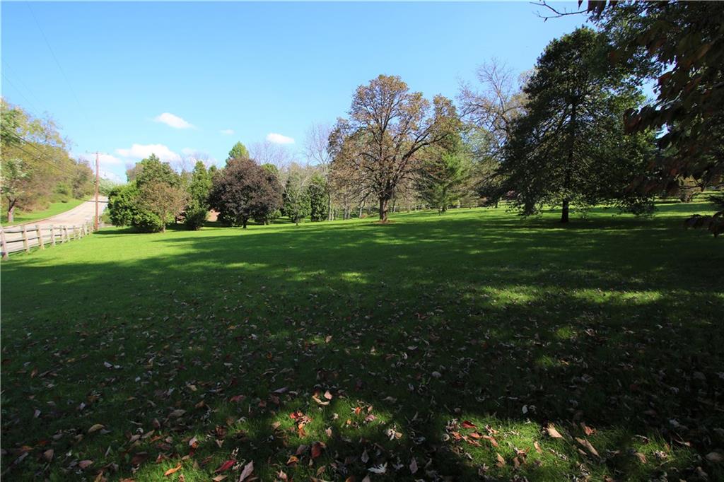 Most Foliage is around the Perimeter of the Lot.