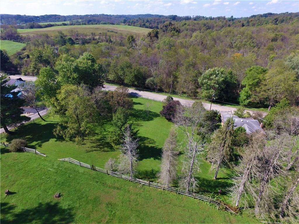 156 Patterson Road Finleyville, PA 15332 - Photo 8 of 10 Aerial Shot of the Corner Lot. Holt is a Low Traffic, No Outlet Street.