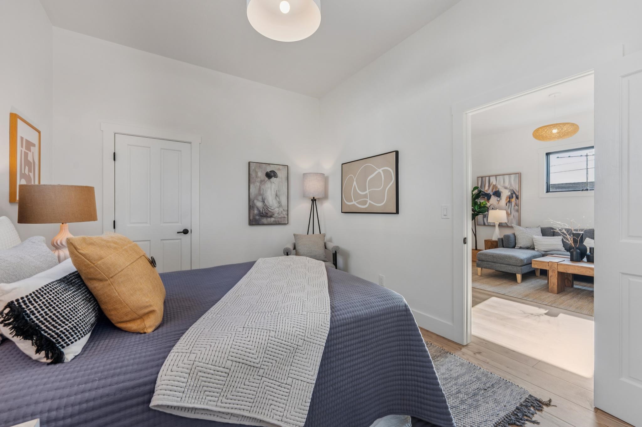 1308 Court Street Alameda, CA 94501 - Photo 14 of 60 Bedroom with wood finished floors and baseboards