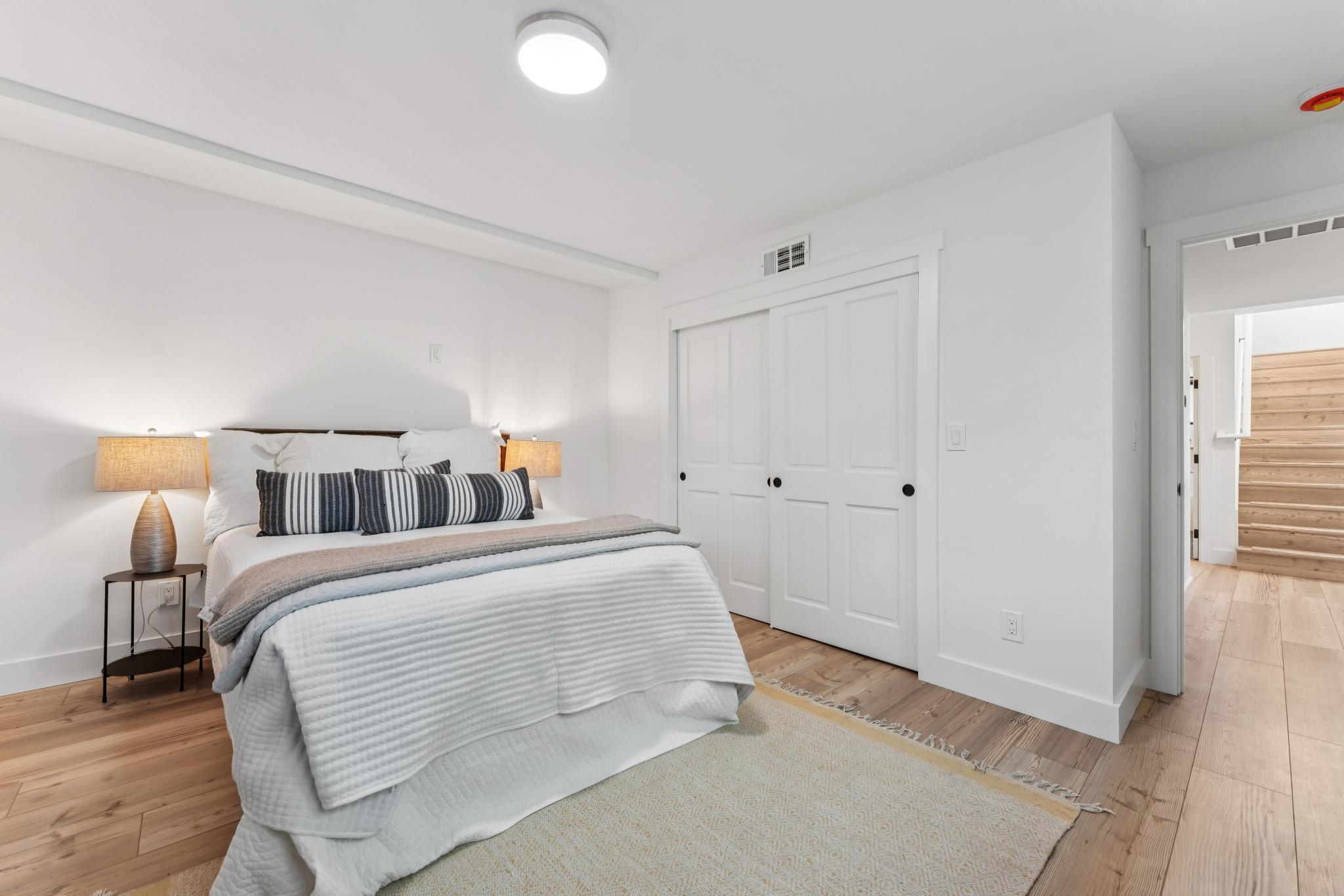 1308 Court Street Alameda, CA 94501 - Photo 41 of 60 Bedroom with a closet and light wood-type flooring