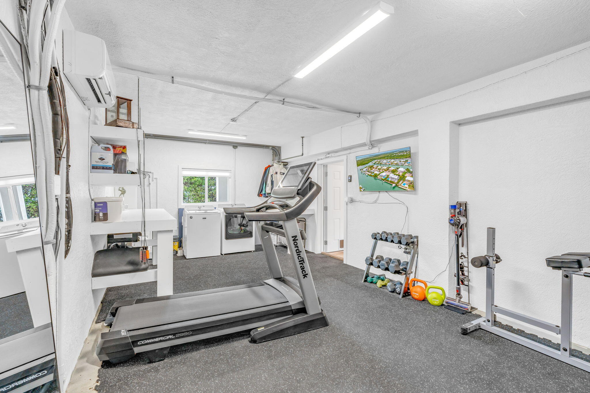 116 Ave G Marathon, FL 33050 - Photo 41 of 68 Downstairs Gym and Laundry