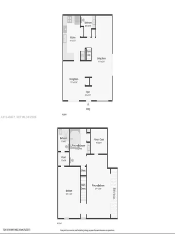 $2,700 | 7024 Southwest 114th Place, Unit B52, Miami, FL 33173