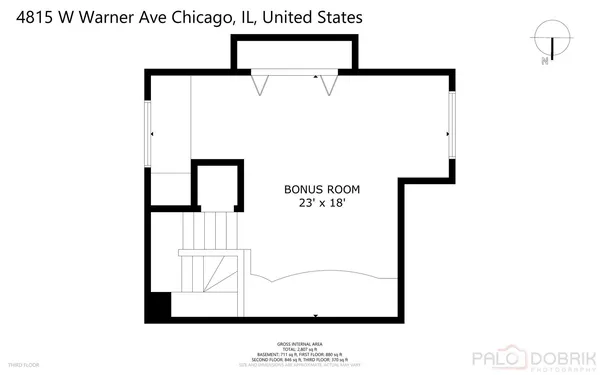 $649,000 | 4815 West Warner Avenue, Chicago, IL 60641