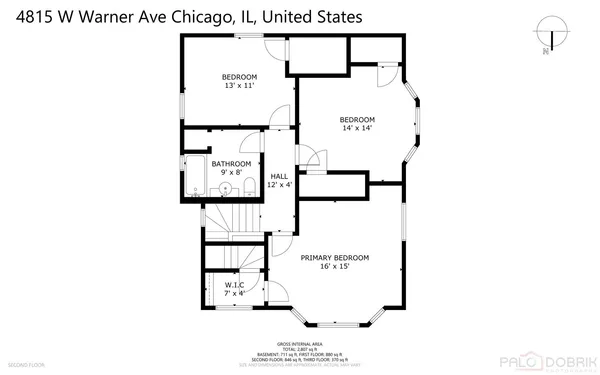 $649,000 | 4815 West Warner Avenue, Chicago, IL 60641