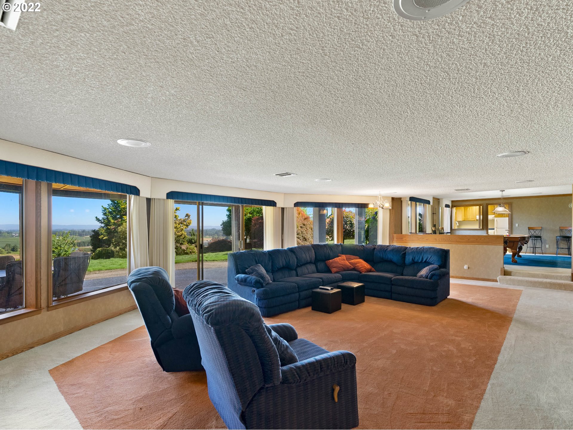 38000 Southwest Nursery Road Cornelius, OR 97113 - Photo 20 of 40 a living room with furniture and a large window