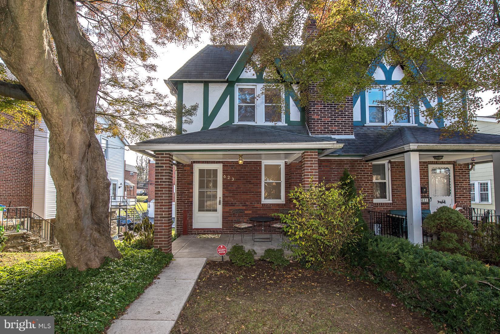 623 Kenilworth Road Ardmore, PA 19003 - Photo 1 of 22 Charming and inviting brick Ardmore Twin