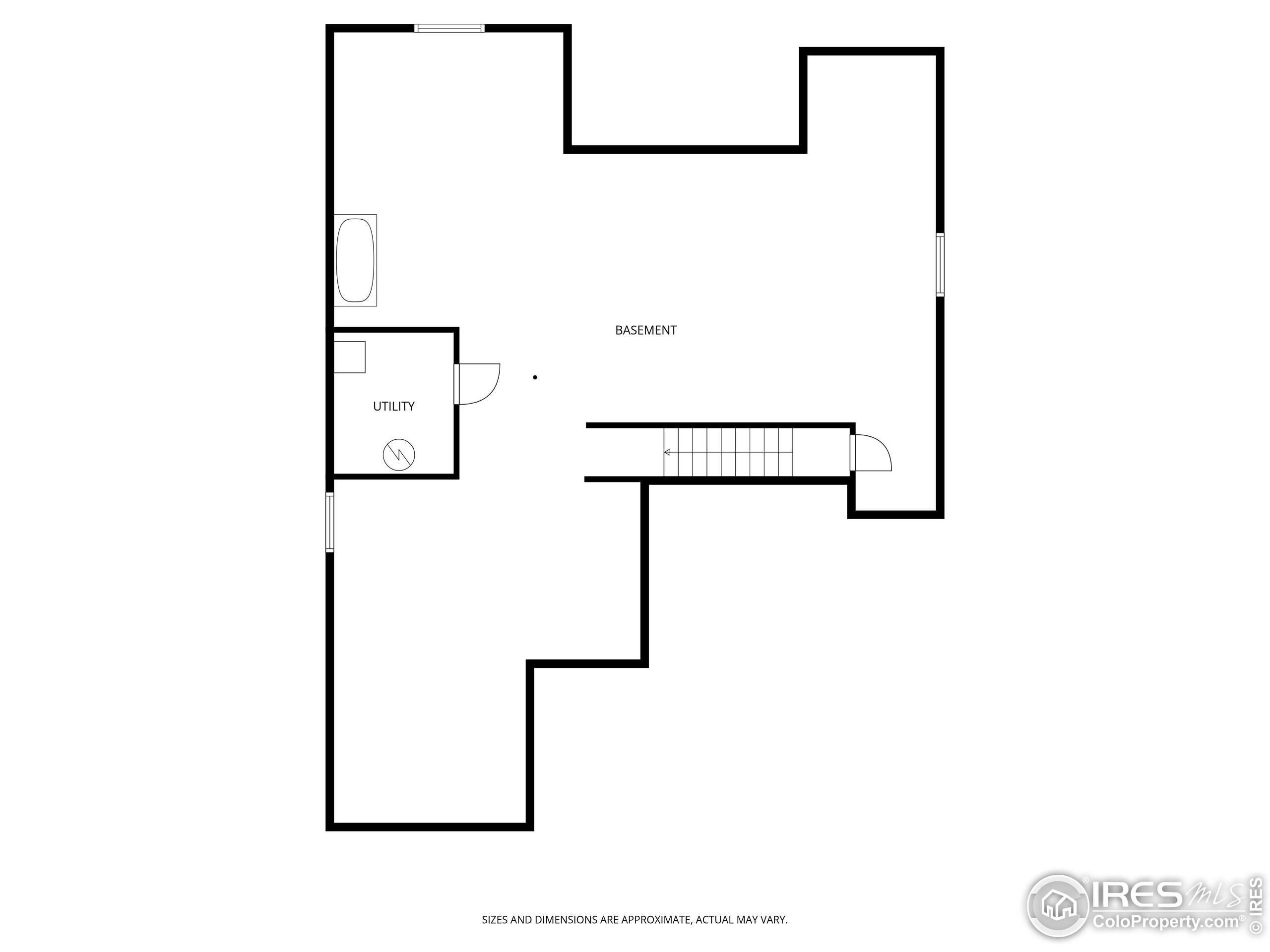 941 Barasingha Street Severance, CO 80550 - Photo 45 of 46 a picture of a bathroom with a shower