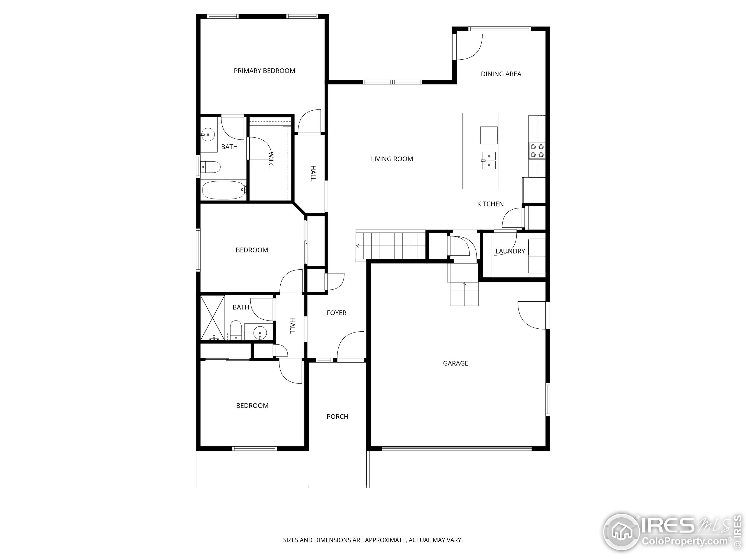 941 Barasingha Street Severance, CO 80550 - Photo 46 of 46 a picture of a floor plan