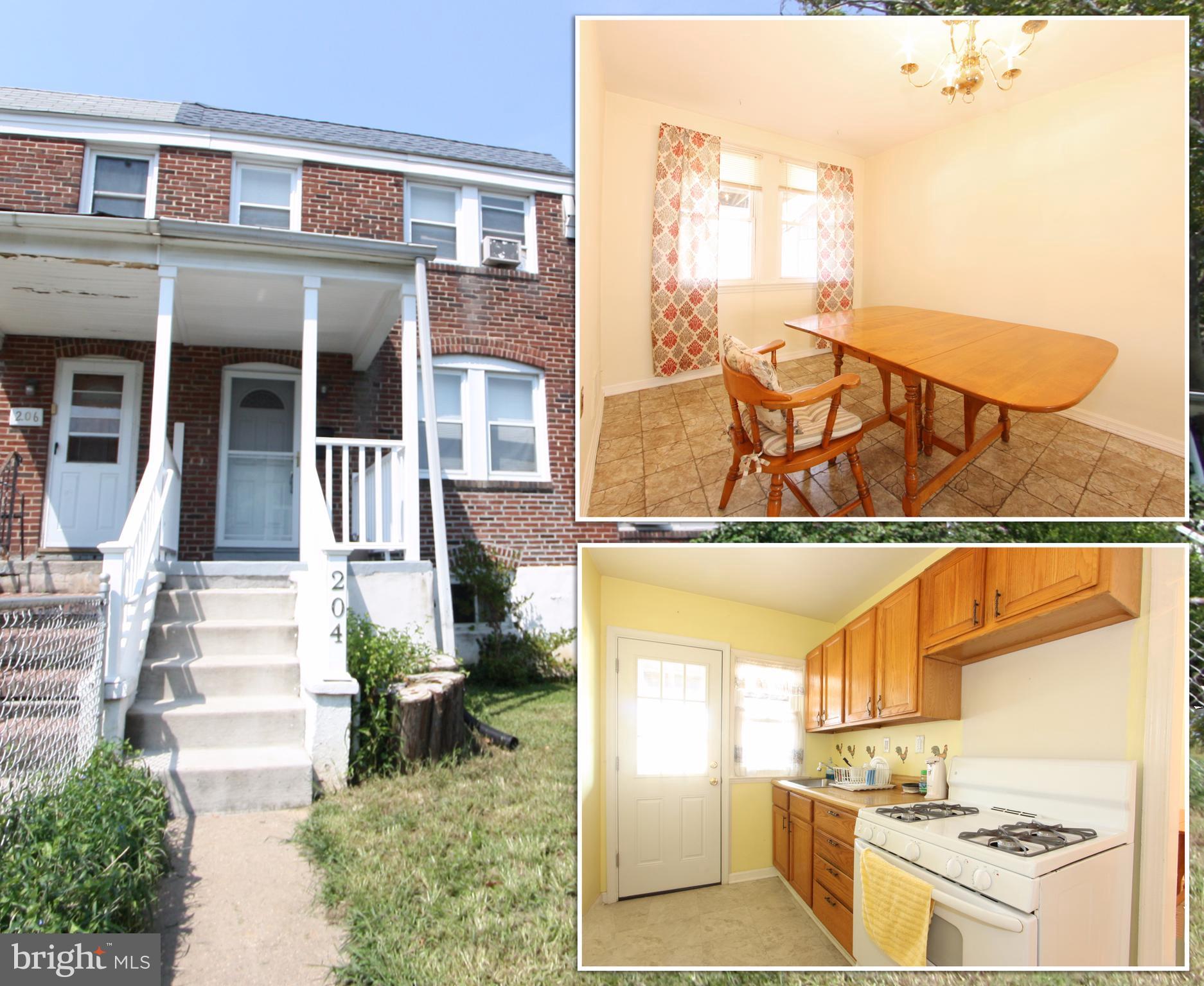 204 Old Riverside Road Baltimore, MD 21225 - Photo 1 of 24 a view of entryway and kitchen