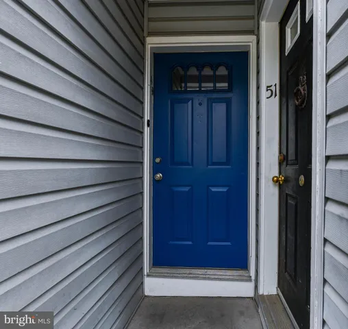 a view of front door