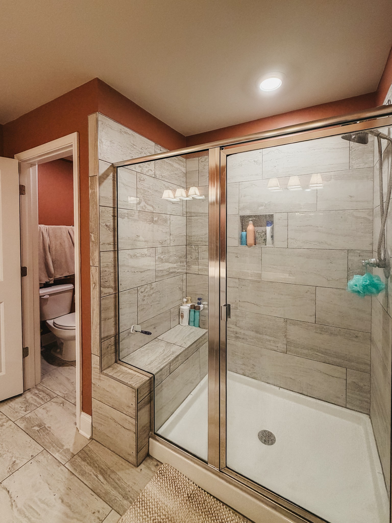 1251 June Wilde Ridge Spring Hill, TN 37174 - Photo 45 of 75 a bathroom with a shower and a bathtub