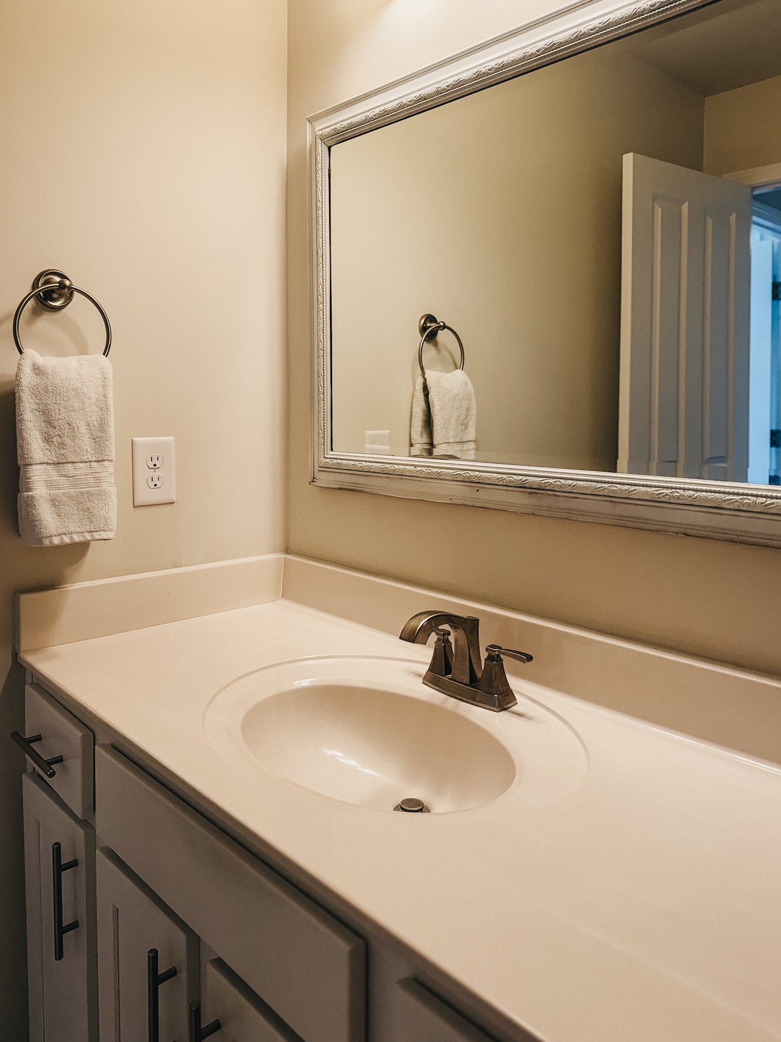 1251 June Wilde Ridge Spring Hill, TN 37174 - Photo 57 of 75 a bathroom with a sink and a mirror