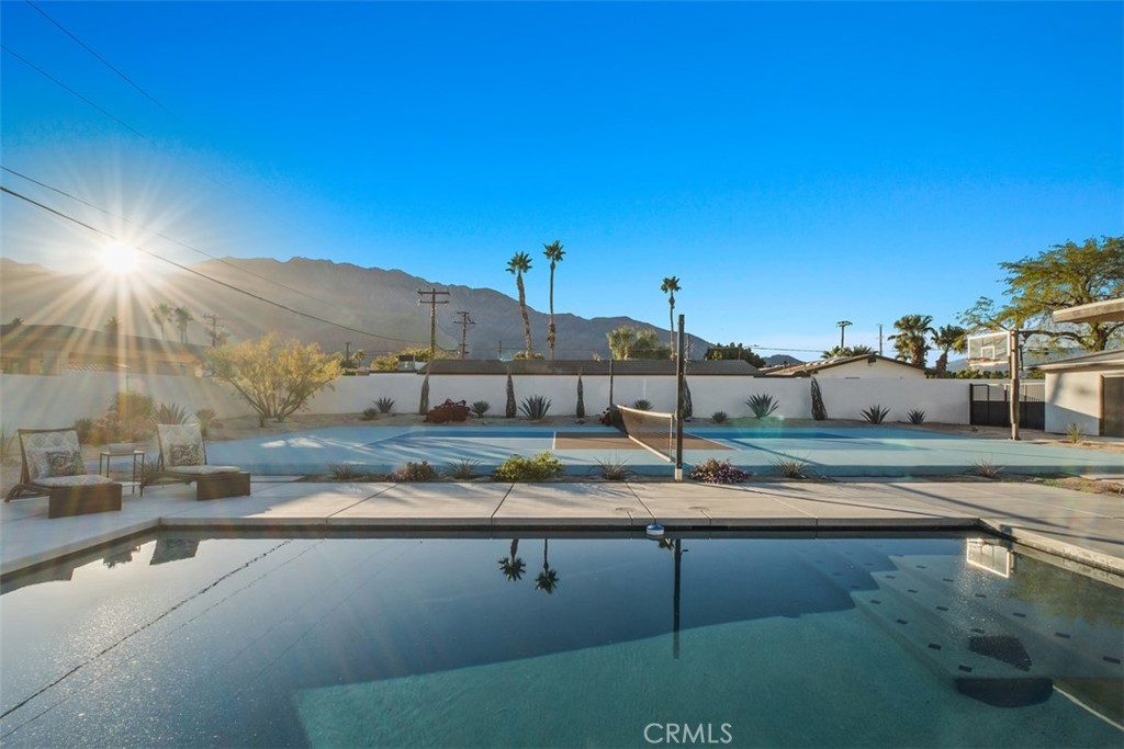 1827 East Racquet Club Road Palm Springs, CA 92262 - Photo 1 of 1 PRIVATE PICKLE BALL COURT! GORGEOUS MOUNTAIN VIEWS! HUGE LOT!