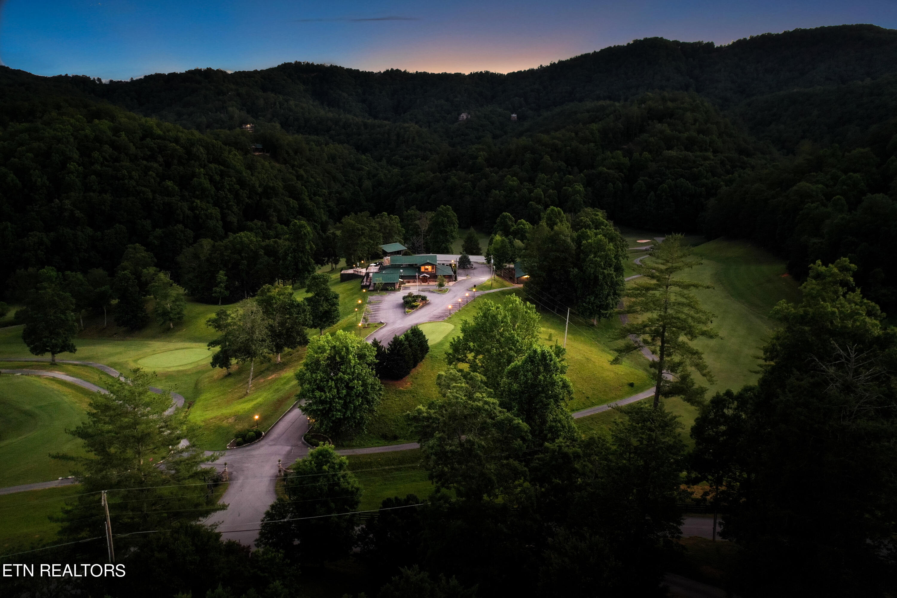738 Hunters Run Road Townsend, TN 37882 - Photo 16 of 27 ClubhouseNightDrone