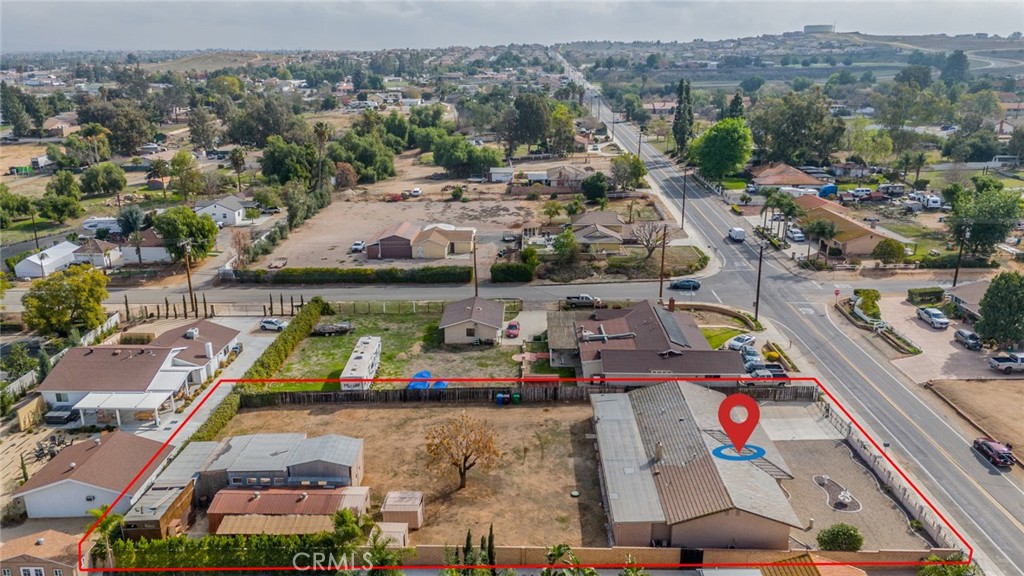 17470 Krameria Avenue Riverside, CA 92504 - Photo 50 of 53 an aerial view of residential houses with outdoor space