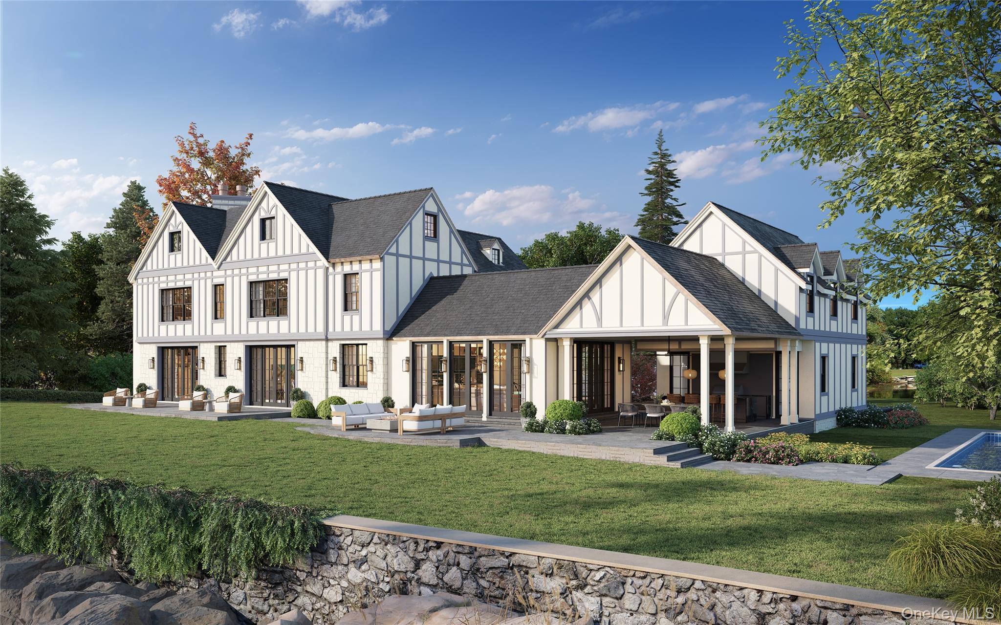 104 Premium Point Larchmont, NY 10538 - Photo 30 of 36 a front view of a house with a yard