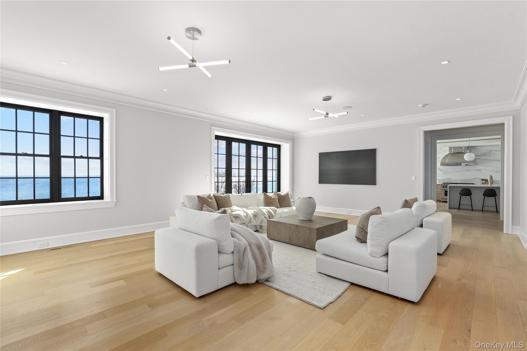 104 Premium Point Larchmont, NY 10538 - Photo 9 of 41 a living room with furniture and a large window