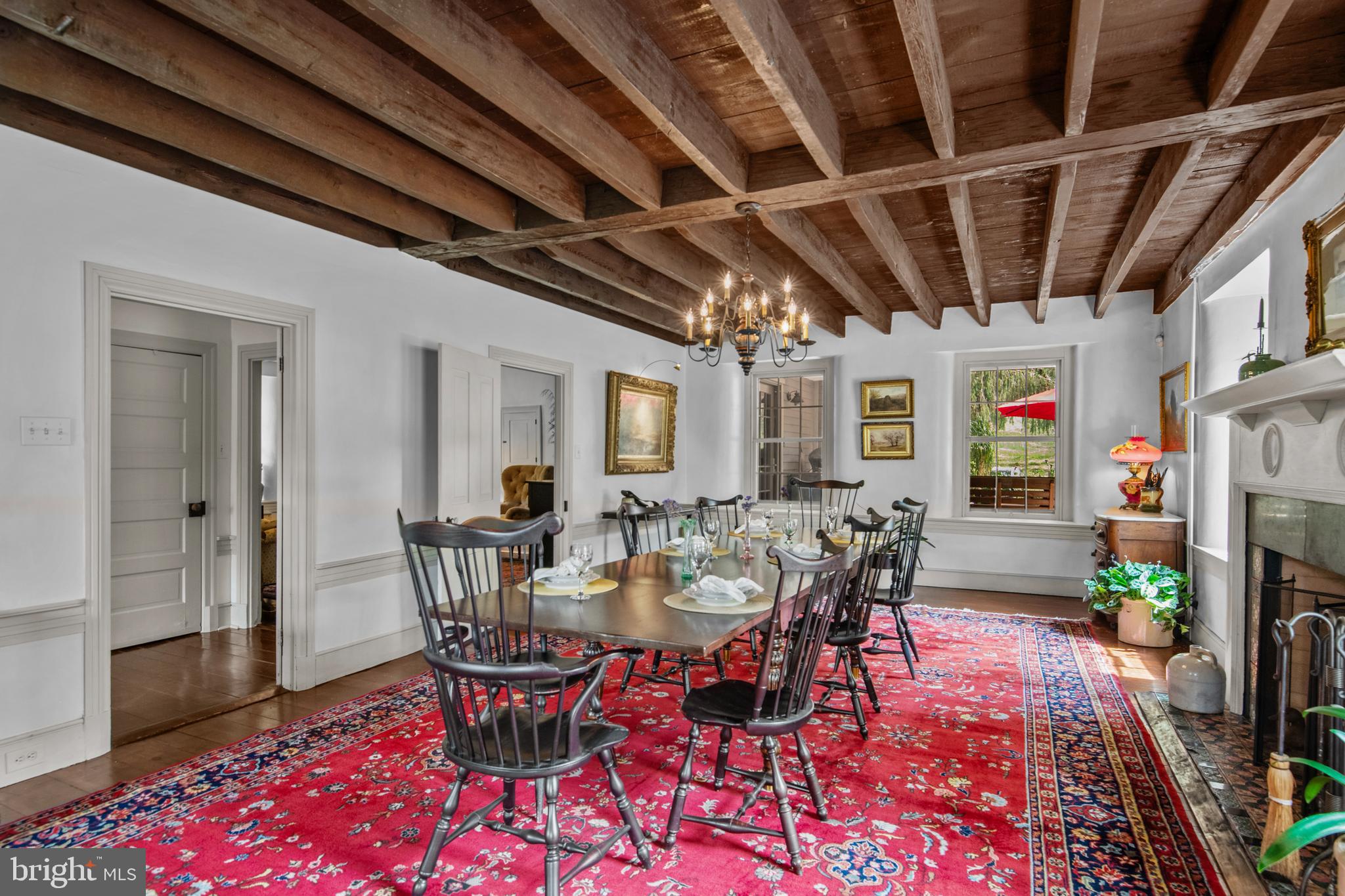 139 Mine Road Oley, PA 19547 - Photo 19 of 86 a view of a dining room with furniture