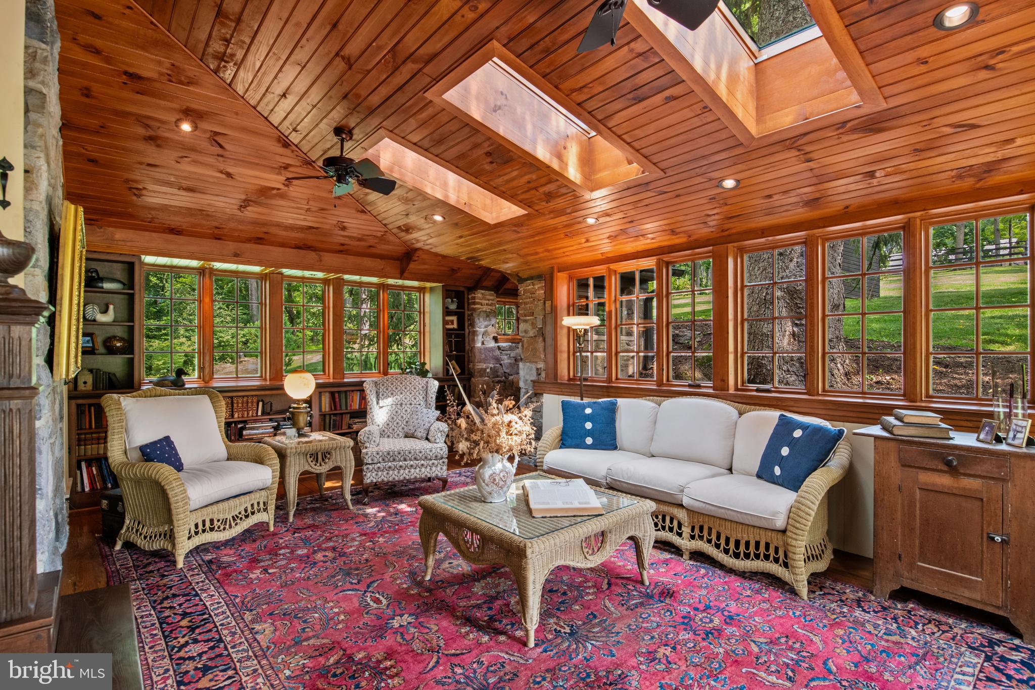 139 Mine Road Oley, PA 19547 - Photo 20 of 86 a living room with furniture and a large window