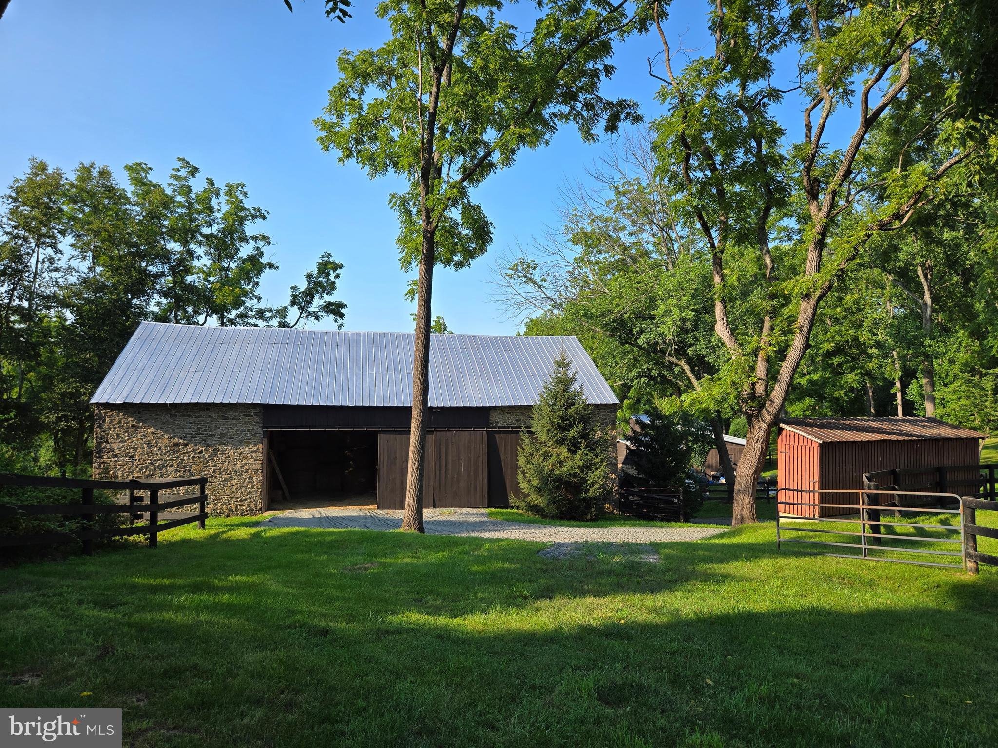 139 Mine Road Oley, PA 19547 - Photo 64 of 86 a front view of a house with a garden