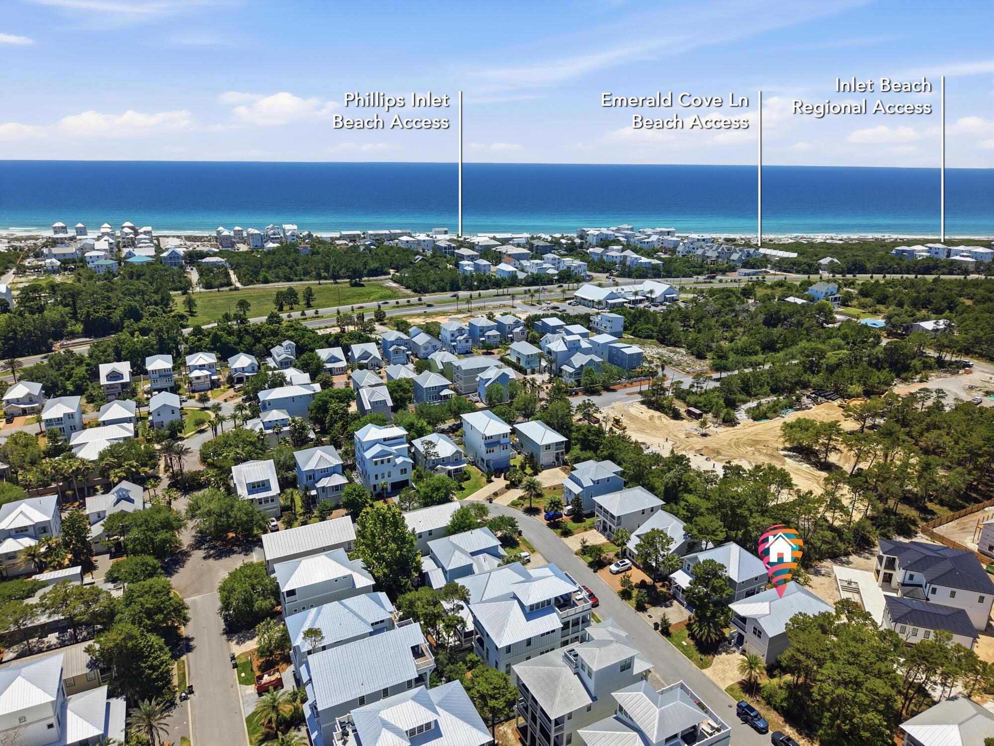338 Grande Pointe Circle Inlet Beach, FL 32461 - Photo 36 of 43 Multiple Beach Access Points Nearby