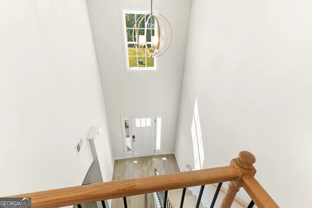 a white bath tub sitting next to a window